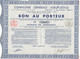 Delcampe - Superbe Lot De 40 "Bon Au Porteur" Compagnie Générale Aéropostale - Aviation - 6 Avril 1935 - N°188 410 à 188 530 - - Aviación