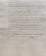 Lettre Minatoire De Marche En 1812 Département Sambre Et Meuse Le Sous Préfet Baron De L’empire - Manuskripte