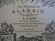 1972 - LIVRET EN 5 LANGUES, ALADDIN OU LA LAMPE MERVEILLEUSE? INSTRUCTIONS POUR MONTER LE THEATRE ET JOUER - Toneel & Vermommingen