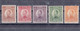 Yugoslavia Kingdom 1923 Mi#169-173 Mint Hinged - Neufs
