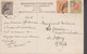 1908. ISLAND.  Two Kings.1 + 3 + 6 Aur Perf. 12 3/4 On Postcard Motive Tingvellir, Valhöll Ca... (Michel 52+) - JF518573 - Briefe U. Dokumente