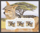 Uganda - Set Of 2 MNH Sheets BLACK-BACKED JACKAL - Chiens