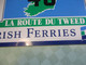 Plaque Ancienne Rallye Automobile/Club De L'AUTO / PEUGEOT/La Route Du Tweed/IRISH FERRIES/1989     AC165 - Rallye (Rally) Plates