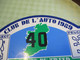 Delcampe - Plaque Ancienne Rallye Automobile/Club De L'AUTO / PEUGEOT/La Route Du Tweed/IRISH FERRIES/1989     AC165 - Rallyeschilder