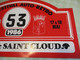 Plaque Ancienne Rallye Automobile//2éme Festival Auto-Retro./PARC De SAINT-CLOUD/ Auto-Moto Retro/ 1986     AC167 - Rallyeschilder