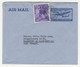 India Postal Stationery Air Mail Letter Cover Posted To Germany - Uprated B220320 - Briefe