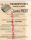 87- LIMOGES- PUBLICITE CHARBONNAGES LEONCE PICAT -CHARBONS-51 RUE PETINIAUD BEAUPEYRAT-ECOSSE ANGLETERRE - Petits Métiers