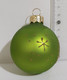 14254 3 Palle In Vetro Per Albero Di Natale - Colore Verde - Adornos Navideños