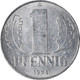 Monnaie, République Démocratique Allemande, Pfennig, 1975 - 1 Pfennig