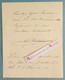 L.A.S Nelie JACQUEMART Peintre & Collectionneuse - Châalis Par Senlis - Chemin De Fer Du Nord - Lettre Autographe - Schilders & Beeldhouwers