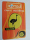 FRANCE/FRANKRIJK  NOMAD CARTE  MEDIUM/BIRD   NOMAD OU SPOT    145 FR  PREPAID  USED    ** 9442** - Mobicartes: Móviles/SIM)