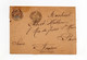 !!! GUYANE, CACHET CORRESP D'ARMEES CAYENNE DE 1896 SUR LETTRE POUR PARIS - Brieven En Documenten