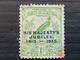 NEW GUINEA 1935 BIRD OF PARADISE OVERPRINT Gibbons N.206 - Nuova Repubblica (1886-1887)