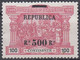 PORTUGAL 1910 Nº 194 NUEVO SIN GOMA (*) MANCHAS PARTE POSTERIOR - Neufs