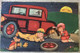 OLD POSTCARD CHILDREN  Illustrators - Signed > Boriss, Margret KINDER AUTO CAR KIDS DOG MOON AMAG Nr. 0323.   AK 1931 - Boriss, Margret