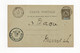 !!! GUINEE, ENTIER POSTAL POUR MUNICH, CACHET DE VICTORIA DE 1900 - Brieven En Documenten