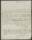 OSTIGLIA En Noir En 1819 Sur Pli Pour TURIN + NOVARA En Rouge TB (voir Description) - ...-1850 Préphilatélie