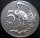 Trinidad & Tobago - 5 Dollars 1972 FM - KM# 15 - Trinidad Y Tobago