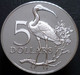 Trinidad & Tobago - 5 Dollars 1975 FM - KM# 8 - Trinité & Tobago