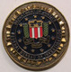 USA "Federal Bureau Of Investigation / FBI" Superb Enamel Medal Or Challenge Coin / D: 45 Mm; 34,50 G / RARE Version - Professionals/Firms