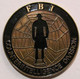 USA "Federal Bureau Of Investigation / FBI" Superb Enamel Medal Or Challenge Coin / D: 45 Mm; 34,50 G / RARE Version - Professionnels/De Société