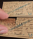 Egypt  2 Bus Tickets  Serial No.  Aminbus El Shark Com.   Old Ticket - Brieven En Documenten