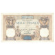 France, 1000 Francs, Cérès Et Mercure, 1927, Y.471, TTB, Fayette:37.1, KM:79a - 1 000 F 1927-1940 ''Cérès Et Mercure''