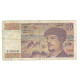 France, 20 Francs, Debussy, 1989, Z.025, B, Fayette:66.10, KM:151c - 20 F 1980-1997 ''Debussy''