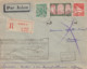 Enveloppe  Recommandée  ALGERIE   Inauguration   Service  Postal   Aérien    ALGER - ORAN - ALGER   1935 - Luchtpost