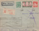 Enveloppe  Recommandée  ALGERIE   Inauguration   Service  Postal   Aérien    ALGER - ORAN - ALGER   1935 - Poste Aérienne