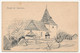 CPSM - VUARRENS (Suisse - Canton De Vaud) - Carte Dessinée, Eglise Ou Temple ? - Vuarrens