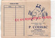 87- LIMOGES- CALENDRIER P. COISSAC 1955-NEIGE- PHARMACIE PHARMACIEN PHYTOPHARMACIE-17 AVENUE LIBERATION-GARIBALDI - Tamaño Pequeño : 1941-60