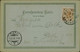 AK AUSTRIA - GRUSS AUS MONDSEE - EDIT OTTMAR ZIEHER - MAILED 1898 (12997) - Mondsee