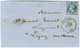 Losange Ambulant / N° 29 Conv. Stat. LIEPVRE / Ste M. SCH (66) Sur Lettre Pour Ligny. 1870. - TB / SUP. - Railway Post
