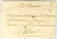 Lettre Avec Texte Daté De Mulhausen Le 12 Mai (1862) Adressée à L'armée Du Roy à Wesel. Au Recto, AR. D. H. RHIN. M (Len - Bolli Militari (ante 1900)