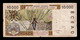 West African St. Costa De Marfil 10000 Francs BCEAO 1998 Pick 114Ag BC F - Côte D'Ivoire