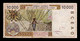 West African St. Costa De Marfil 10000 Francs BCEAO 1999 Pick 114Ah BC F - Costa D'Avorio
