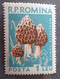 Errors Romania 1958 Mi 1727 Mushrooms Printed With Watermark  Horizontal Line  Unused - Abarten Und Kuriositäten