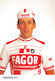 EQUIPE FAGOR 1987 - ERIC CARITOUX - PALMARES AU VERSO Cpm - Cycling