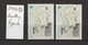 VARIETE FRANCAISE N° YVERT   2497 2498 - Unused Stamps