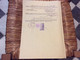 (14)  ROUMANIE *2 TIMBRES FISCAUX SUR DOCUMENT  Acte De Vente  20 LEI  60 LEI  1945 - Fiscale Zegels