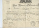 1834 ST GERMAIN EN LAYE GARDE NATIONALE NOMINATION AU GRADE DE SERGENT MAJOR 36*26cm - Documentos Históricos