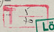 PORTUGAL,1990,DUE,POST MARK,IN RED COLOUR,LOSEN 5Kr IN GREEN COLOUR POST MARK,BACK SIDE STONE BEACH POST CARD,TO SWEDEN. - Lettres & Documents