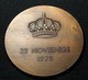 Médaille - Medal - 1975 - España / Spain - Juan Carlos I Rey De España - Big Medal - Monarchia/ Nobiltà