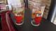 LOT DE 2 VERRES SNOOPY COSMONAUTE ET LES ANNEES SOIXANTES VERRE LONG DRINK - Peanuts