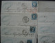 Nantes Lot De 13 Lettres, Différents Timbres, Cachets Commerciaux, Voir Photo ! - 1849-1876: Klassik