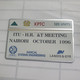 KENIA-(KEN-O-1)-ITU-Meeting Nairobi October1996-(610L02086)-(120units)-(tirage-2.100)-mint Card+3card Prepiad Free - Kenia