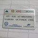 KENIA-(KEN-O-1)-ITU-Meeting Nairobi October1996-(610L02086)-(120units)-(tirage-2.100)-mint Card+3card Prepiad Free - Kenya