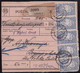 Slovenia, Chainbreakers, 1920, Parcel Card, Ljubljana 1 - Covers & Documents