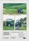 1986   PUBLICITE ET FICHE TECHNIQUE TRACTEURS FORD SERIE 10 Modèles 3 Cyl. SUR 4 PAGES B.E.VOIR SCANS - Reclame